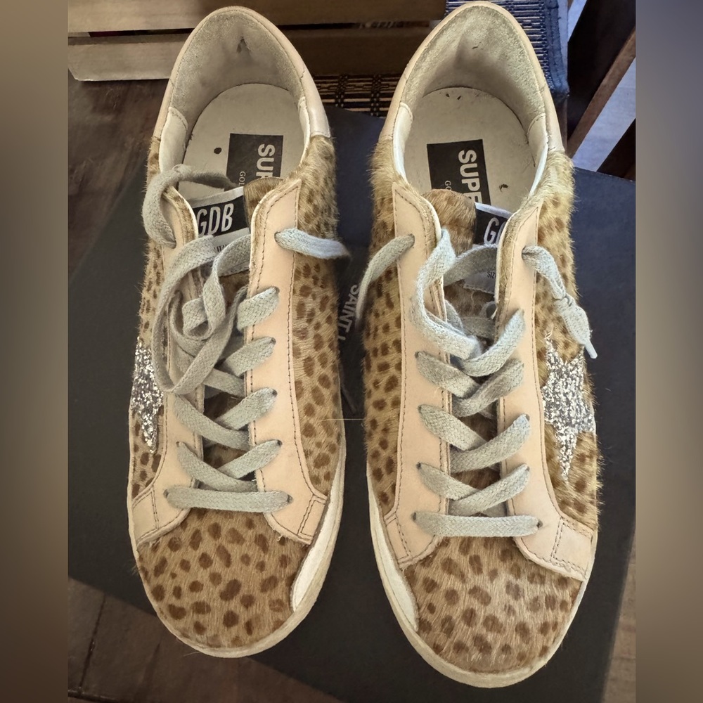 Giraffe print Golden Goose sneakers